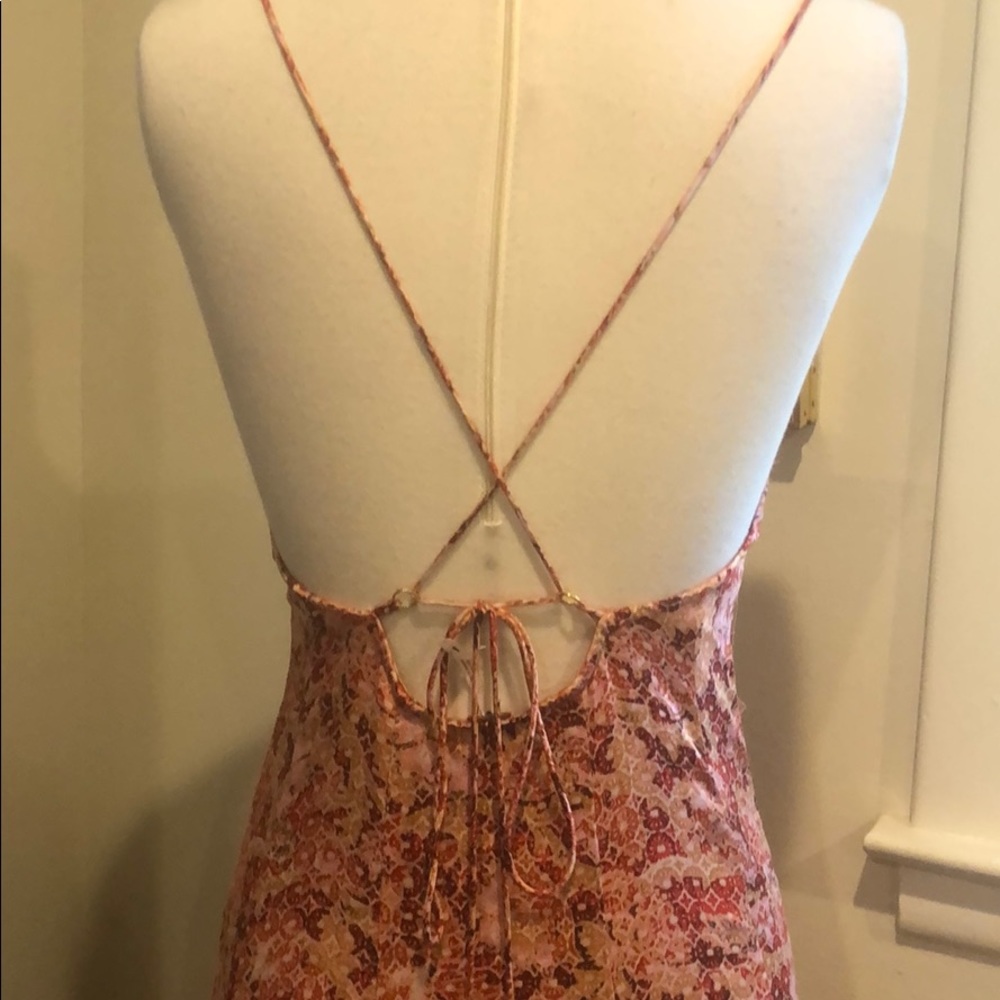 Free People printed pattern Miorca maxi dress NWOT - Picture 6 of 7